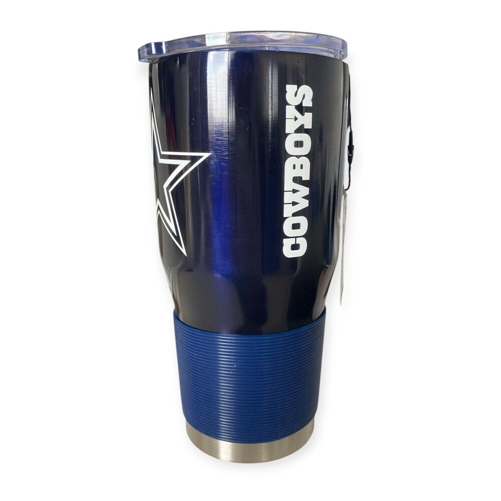 Dallas Cowboys NFL Navy Blue Tumbler Cup Mug 30oz Brand New With Tags Logo